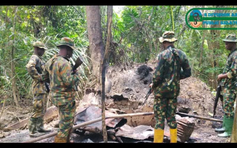 army-illegal-refineries-niger-delta