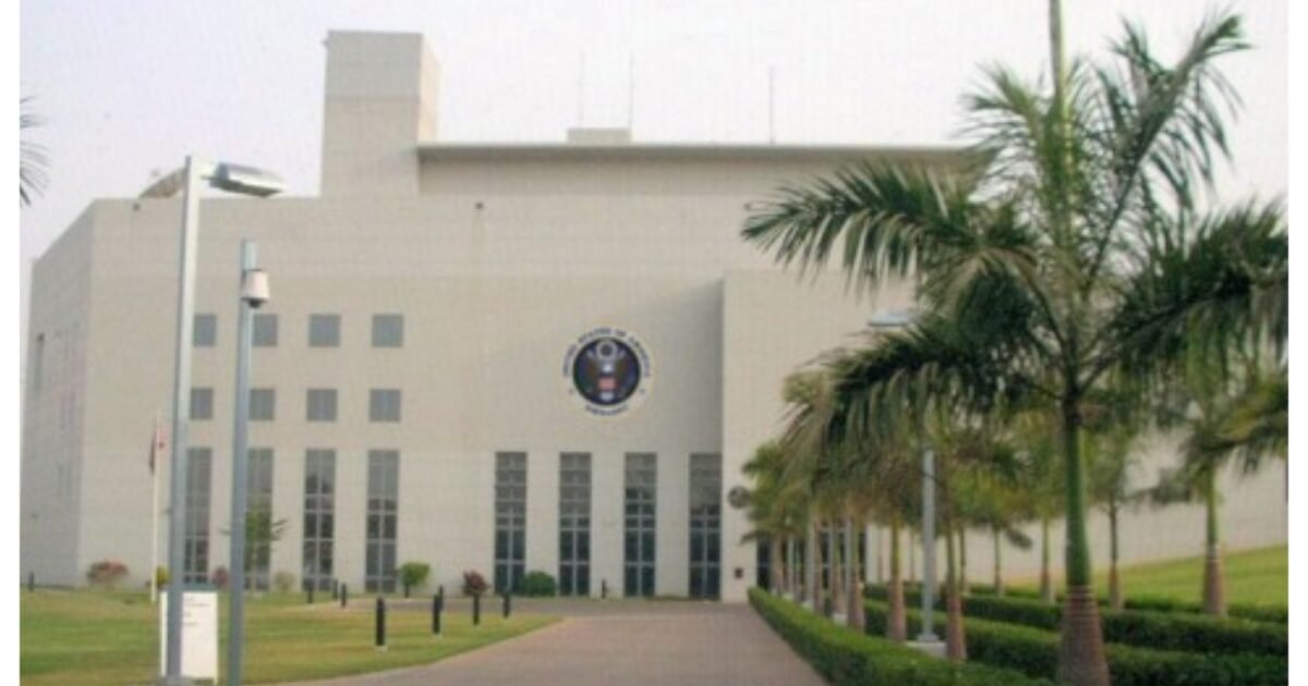 US Embassy building in Nigeria