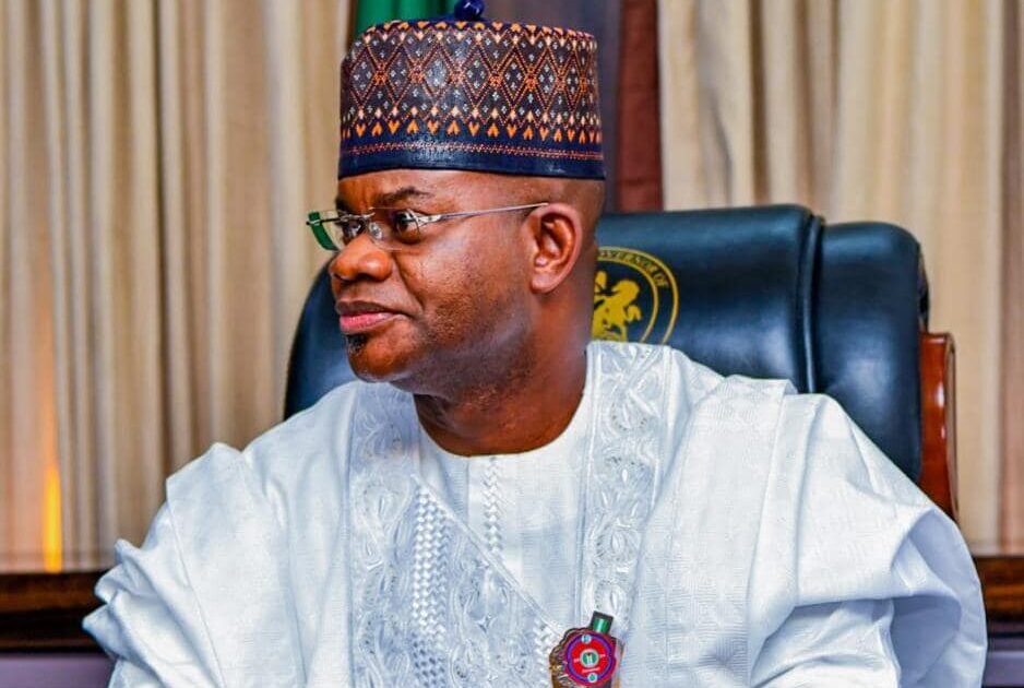 Former Kogi Governor Yahaya Bello at EFCC money laundering trial