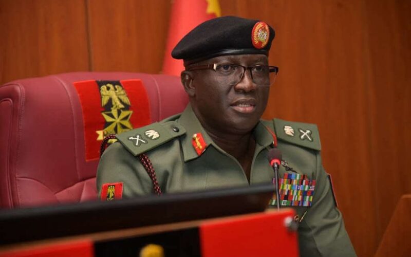 Nigerian Army Chief Waidi Shaibu