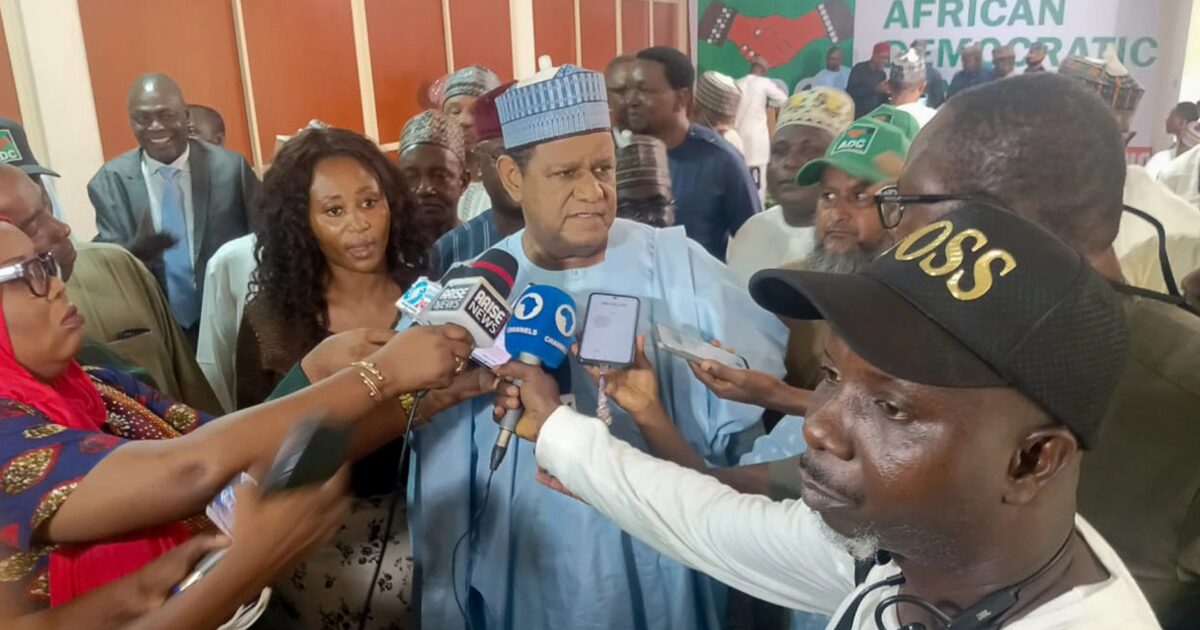 ADC presidential aspirant Mohammed Hayatu-Deen