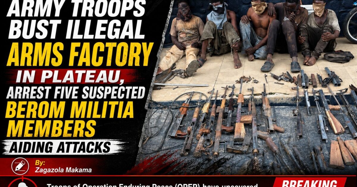 plateau-illegal-arms-factory-army-2026