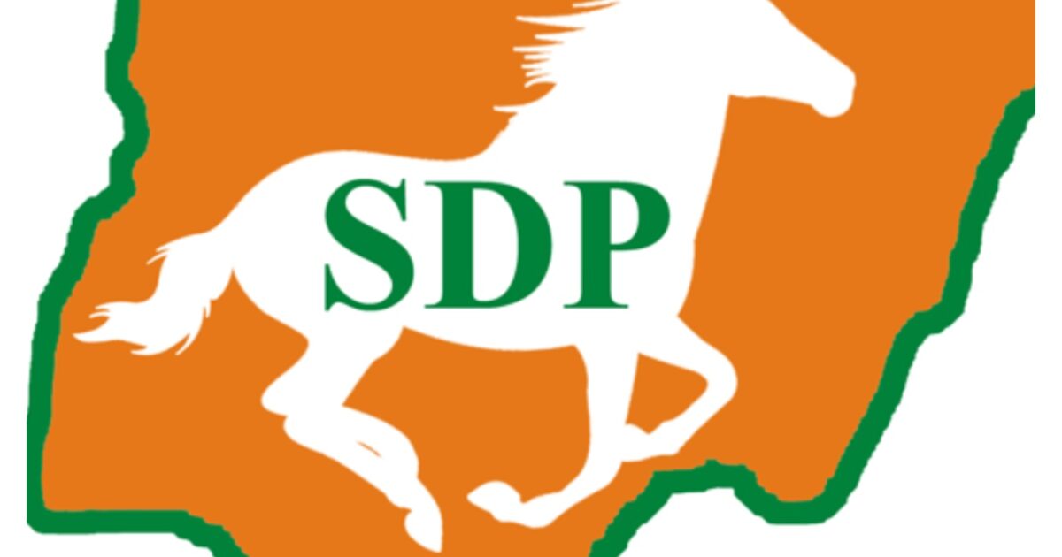 Social Democratic Party (SDP) Nigeria logo — 2026 national convention Bauchi