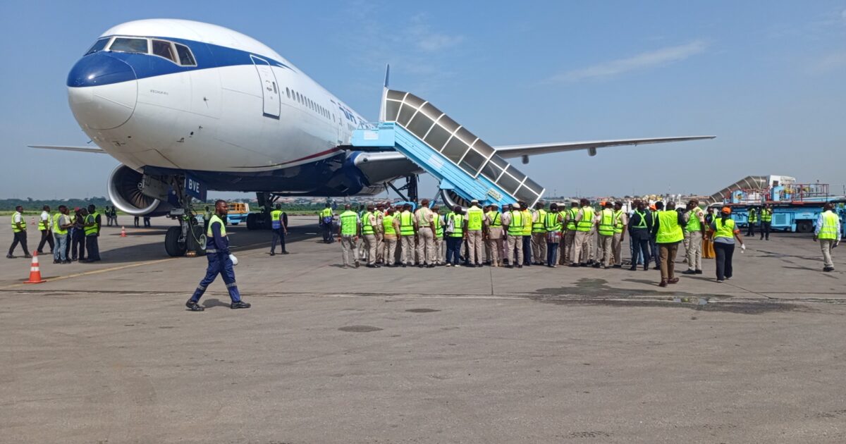 Nigerians evacuated from South Africa arrive at Lagos airport