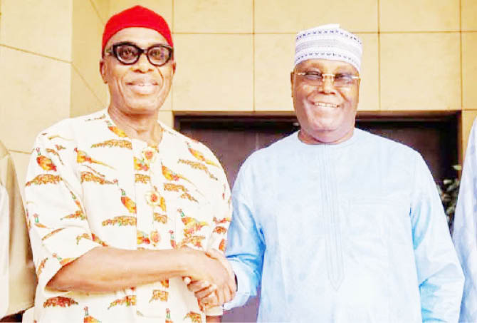 Rotimi Amaechi and Atiku Abubakar