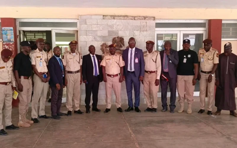 ICPC and Nigeria Immigration Service officials in Maiduguri