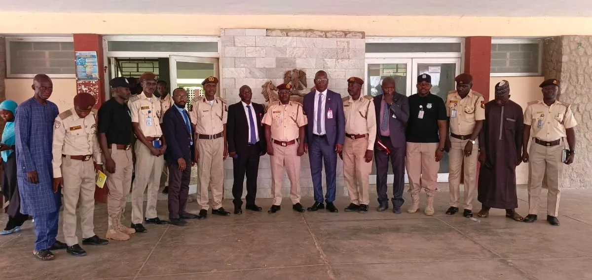 ICPC and Nigeria Immigration Service officials in Maiduguri
