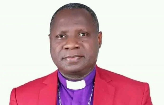 CAN President Archbishop Daniel Okoh portrait for Black Sunday insecurity story