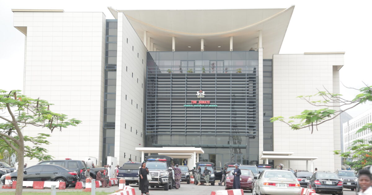 Nigerian National Assembly Senate building in Abuja