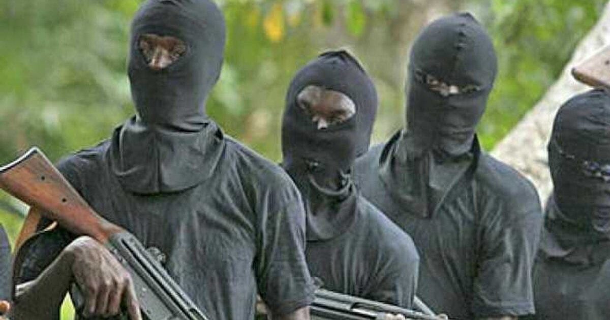 Armed masked men bandits criminal activity