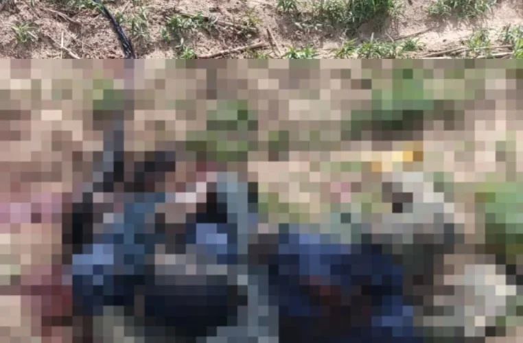 Scene from a military operation against suspected Lakurawa terrorists in Kebbi State