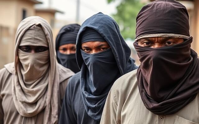 Scene after bandits burned down Central Primary School, Dekara, Borgu LGA, Niger State. Photo: Premium Times.