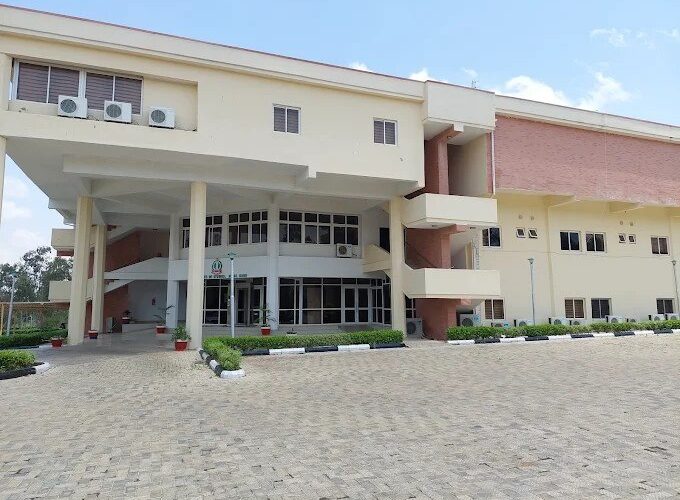 Exterior view of the National Institute for Policy and Strategic Studies (NIPSS) in Kuru, Plateau State, Nigeria