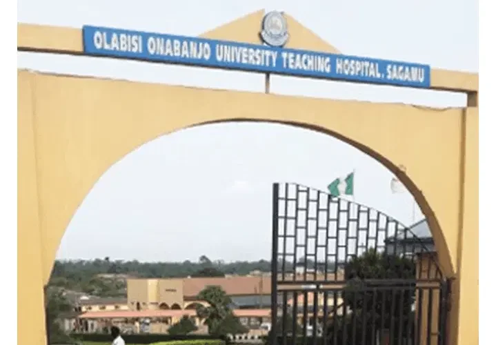 Entrance of Olabisi Onabanjo University Teaching Hospital, Sagamu