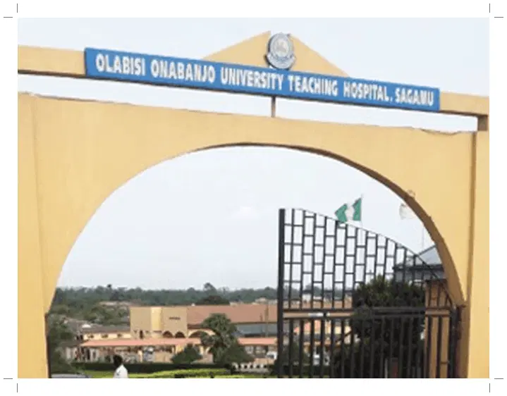 Entrance of Olabisi Onabanjo University Teaching Hospital, Sagamu