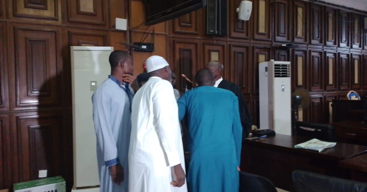 Courtroom scene Owo Church attack trial