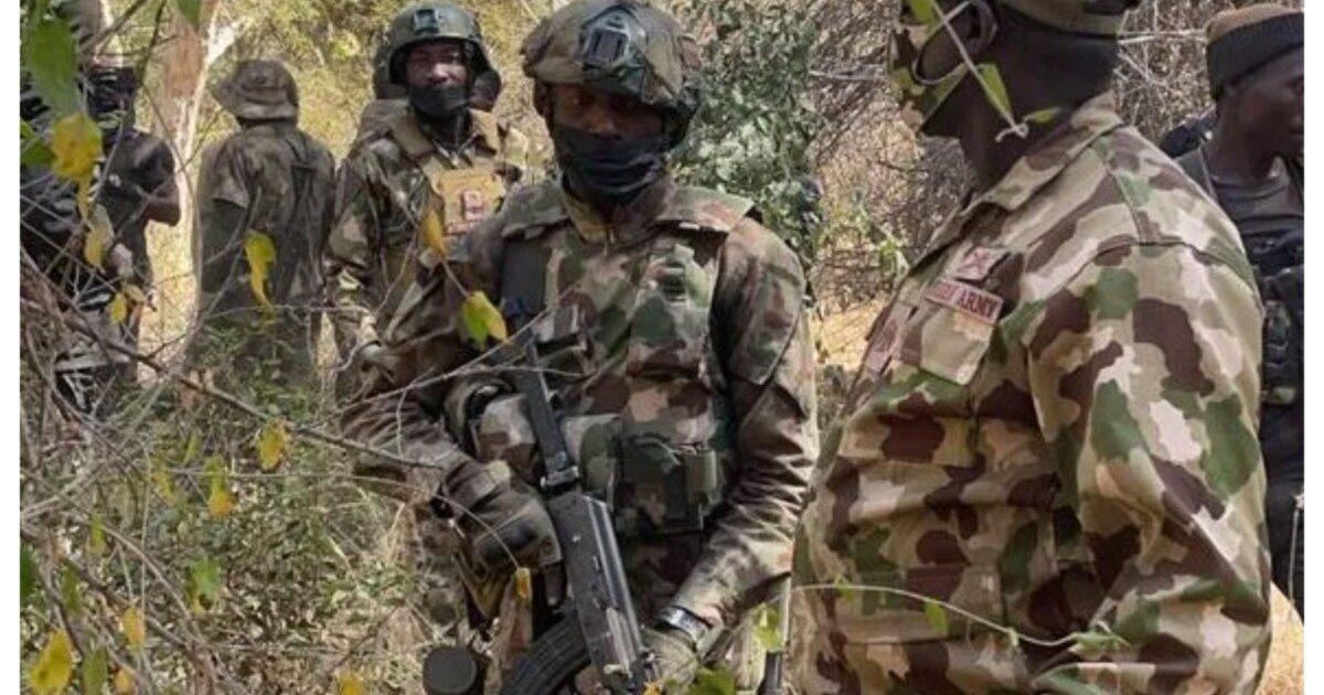 Nigerian troops during operations