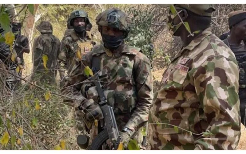 Nigerian troops during operations