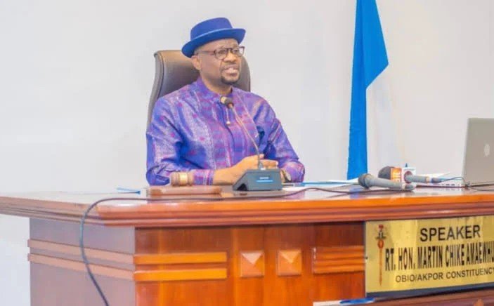 Rivers State House of Assembly Speaker Martin Amaewhule. Photo: Punch