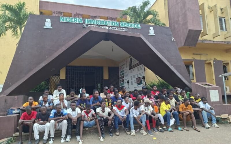 Suspected undocumented foreign nationals after Ogun security operation