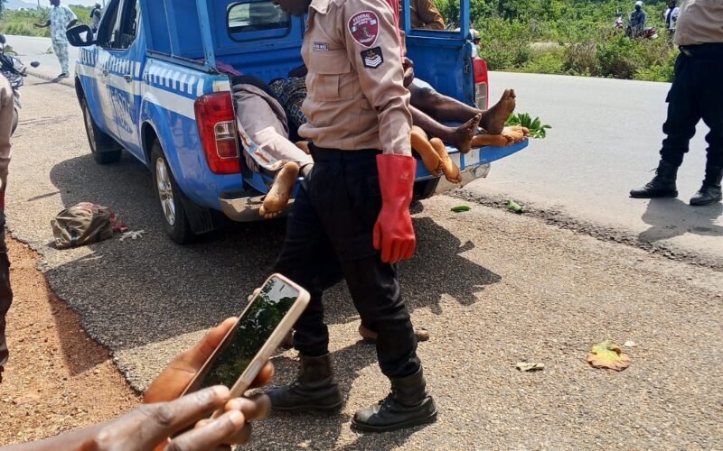 Scene from the Kogi road crash report