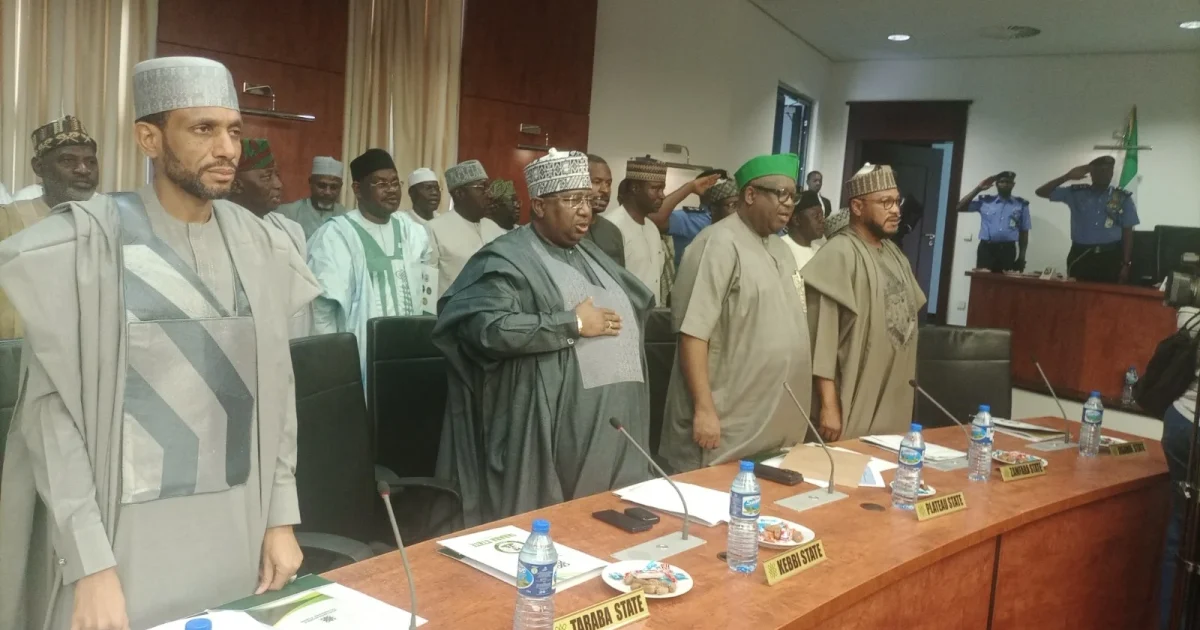 Northern governors security trust fund meeting