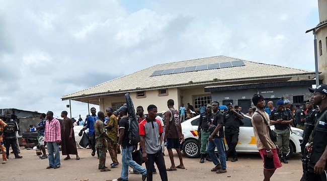 Ojoo area after the Ibadan violence