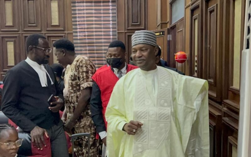 Abubakar Malami in court