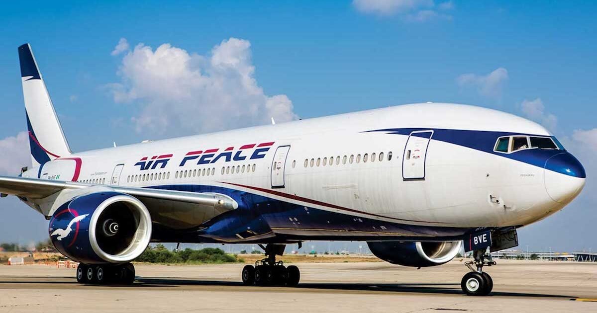 Air Peace aircraft