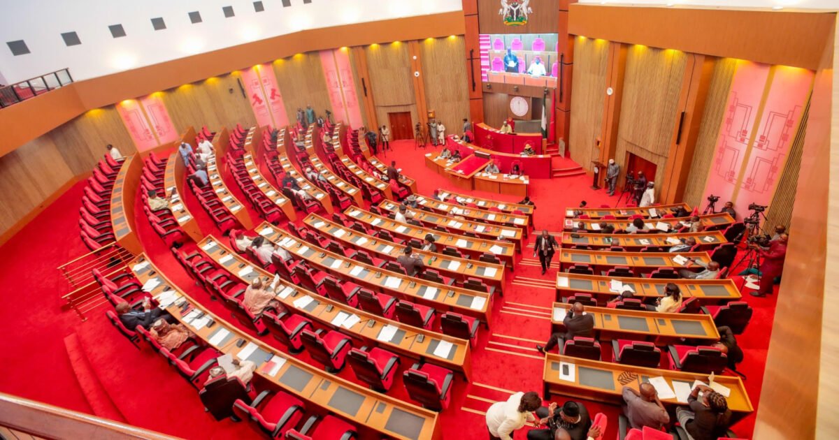 Senate chamber used for report on NNPC auditors and unreconciled accounts