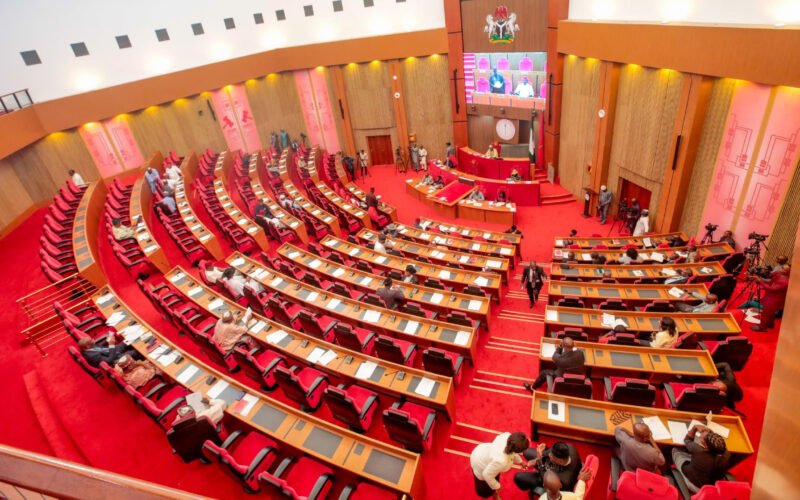 Senate chamber used for report on NNPC auditors and unreconciled accounts