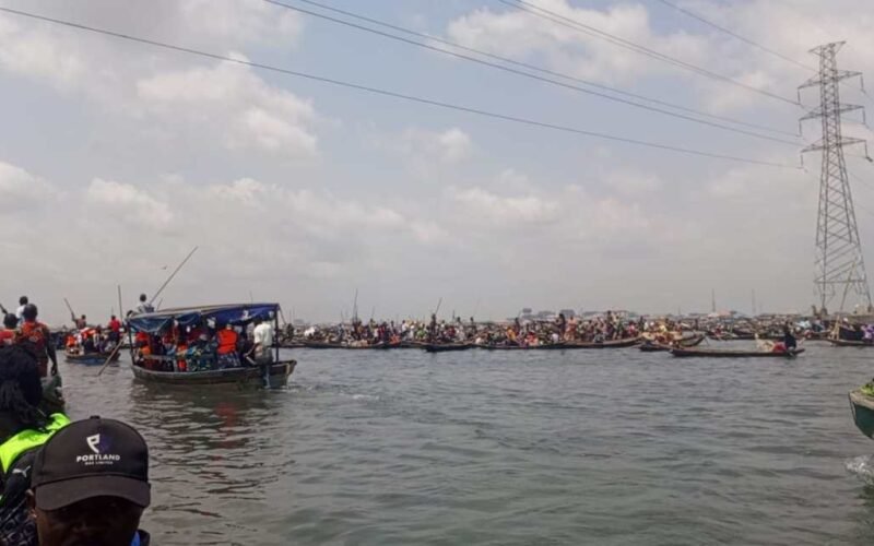 Makoko waterfront area in Lagos