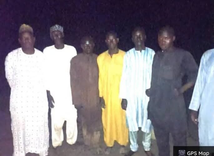 Troops rescue operation image from Daily Trust report on Zamfara kidnap victims