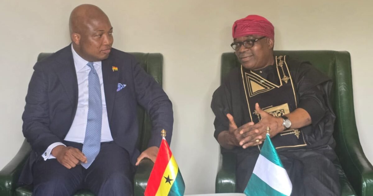 Nigeria and Ghana ministers meeting on Afrophobic protests
