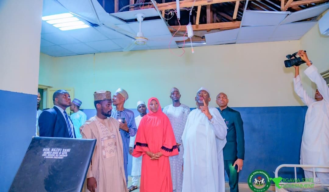 Jigawa hospital renovation inspection