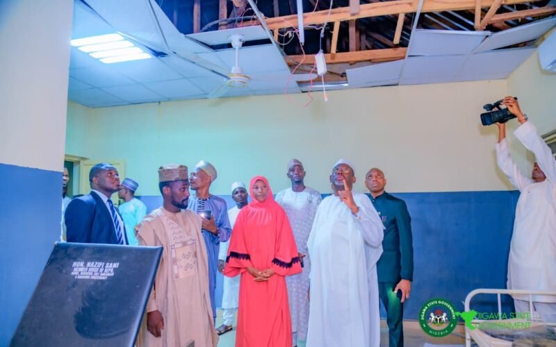 Jigawa hospital renovation inspection