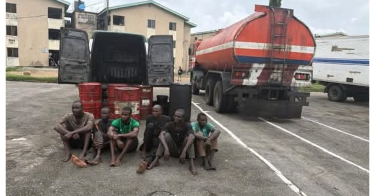 Suspected illegal bunkering site in Lagos linked to the army raid
