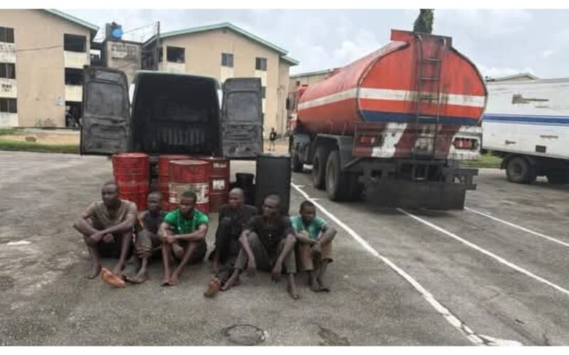 Suspected illegal bunkering site in Lagos linked to the army raid
