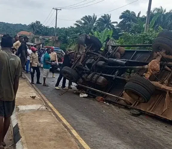 FRSC accident scene image used for the Anambra truck crash report