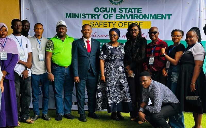 Ogun State Ministry of Environment Safety Office training group