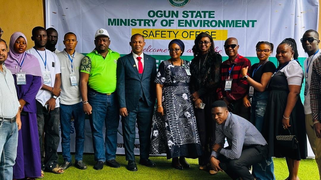 Ogun State Ministry of Environment Safety Office training group