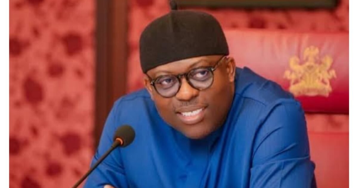Rivers State Governor Siminalayi Fubara