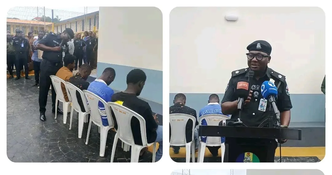 Police parade suspects linked to the UNIJOS graduate killing