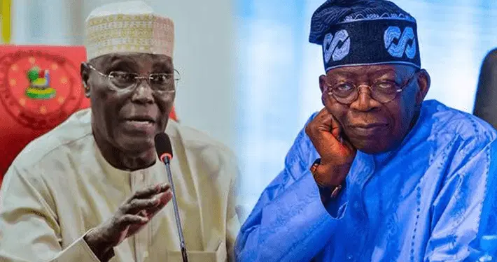Atiku Abubakar and President Bola Tinubu