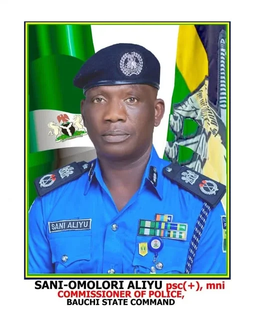 Bauchi State Commissioner of Police Sani-Omolori Aliyu