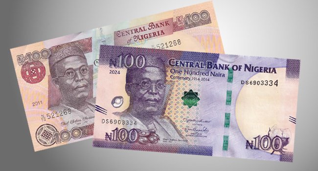 CBN Says Standard N100 Note Remains Legal Tender
