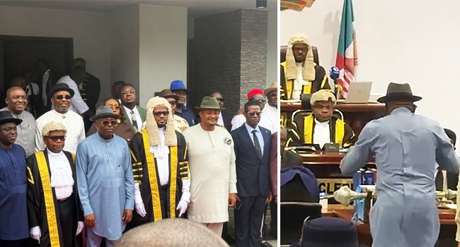 Governor Siminalayi Fubara presents the 2026 Rivers State budget to lawmakers