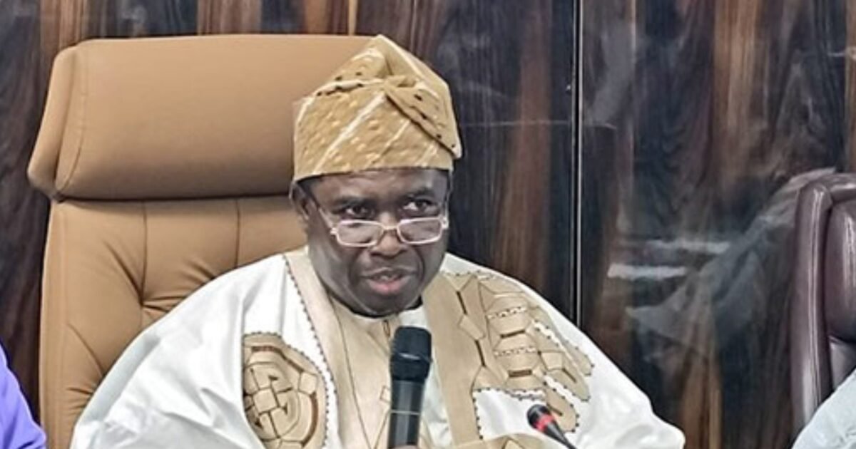 INEC Chairman Joash Amupitan speaking at a meeting