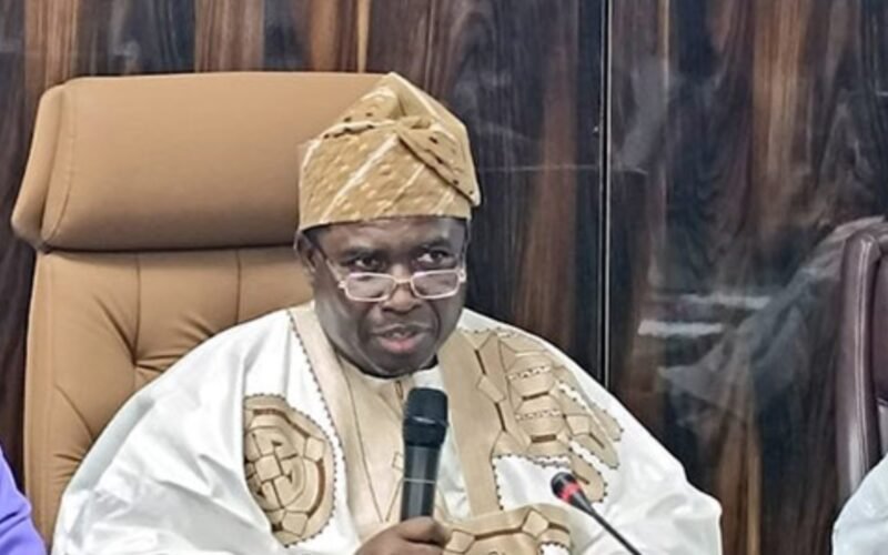 INEC Chairman Joash Amupitan speaking at a meeting