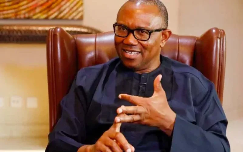 Peter Obi speaking at a public event
